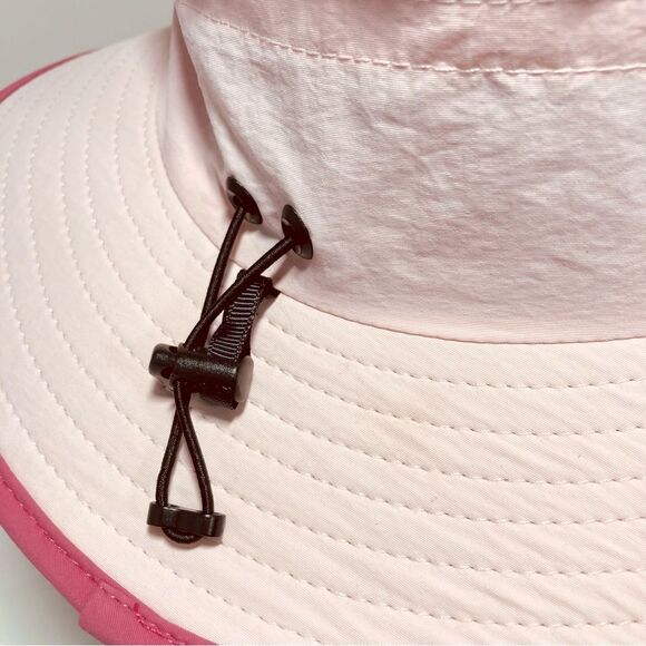 BANANA BOAT Pink Safari Bucket Sun Hat Girls Size 4 to 6X - Picture 5 of 10
